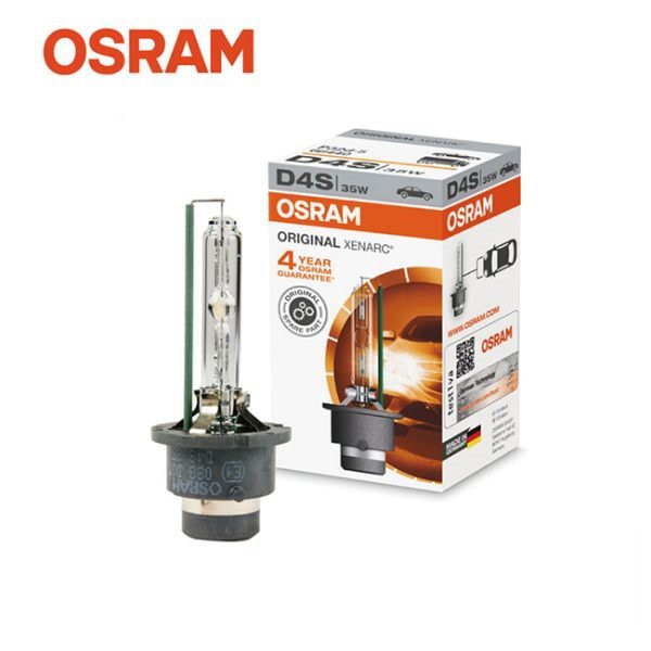 汽車百貨德國OSRAM 歐司朗 4300K 彩盒裝 66440 D4S 原廠型交換型HID燈管