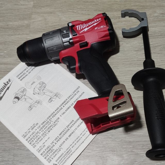 全新套裝拆售美匯米沃奇m18 Fuel 1 2 18v 無刷2804 M18fpd2 震動電鑽鎚鑽2803 蝦皮購物