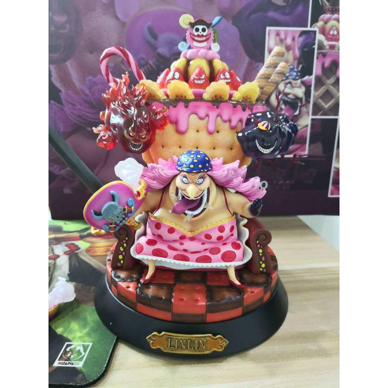 航海王海賊王四皇大媽big Mom 夏洛特玲玲公仔高約23cm 超精緻彩盒裝 蝦皮購物