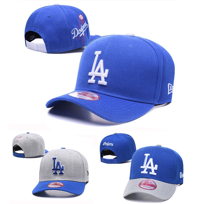 NEW ERA 洛杉磯道奇隊棒球帽夏季新款 Era 9FIFTY 帽子男式女式運動後扣帽