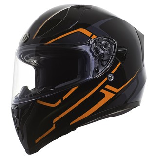 【極度風速】TORC T15 雙鏡片全罩式安全帽 RUSH 亮光橘黑 進口帽 DOT ECE T-15