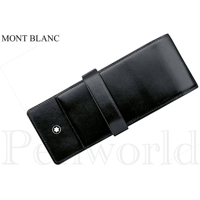 【缺】德國 Mont Blanc萬寶龍 14313黑 3支入筆套