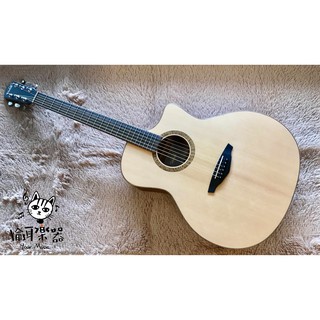 ♪ Your Music 愉耳樂器♪Veelah V3 GAC 40吋 民謠吉他 雲杉單板非洲胡桃木