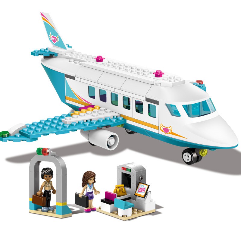 🍊柑仔店🍊將牌 心湖城 私人飛機 79174 女孩系列 Friends SY807 樂高相容 LEGO 41100