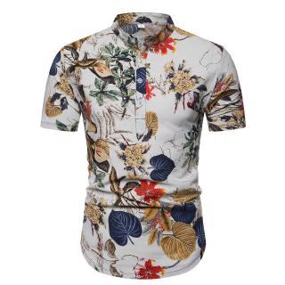floral polo for men
