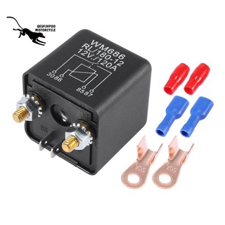 Wm686 DC 12V 繼電器電池隔離繼電器 12V / 120A 峰值負載, 用於帶接線端子的汽車卡車