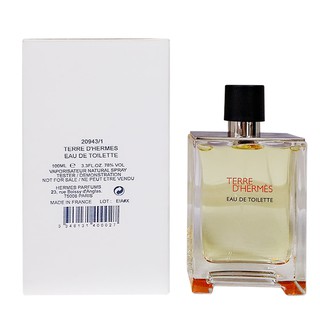 【Hermes 愛馬仕】大地男性淡香水 TESTER 100ML