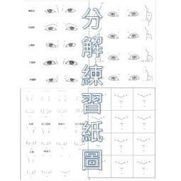 美容乙級分析練習紙圖/ 美容乙(丙) 衛生技能評分練習