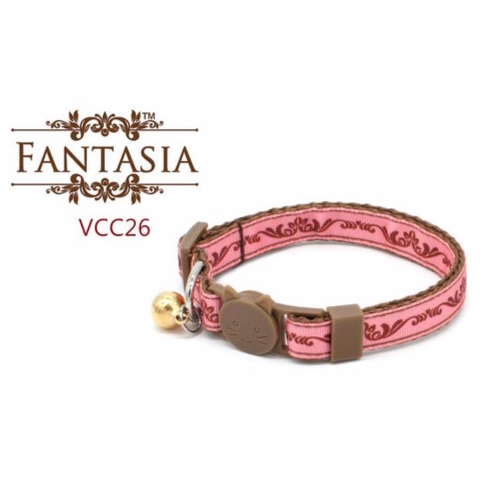【VCC26】成貓安全項圈(S) 安全插扣 防勒 貓項圈 鈴鐺 范特西亞 Fantasia