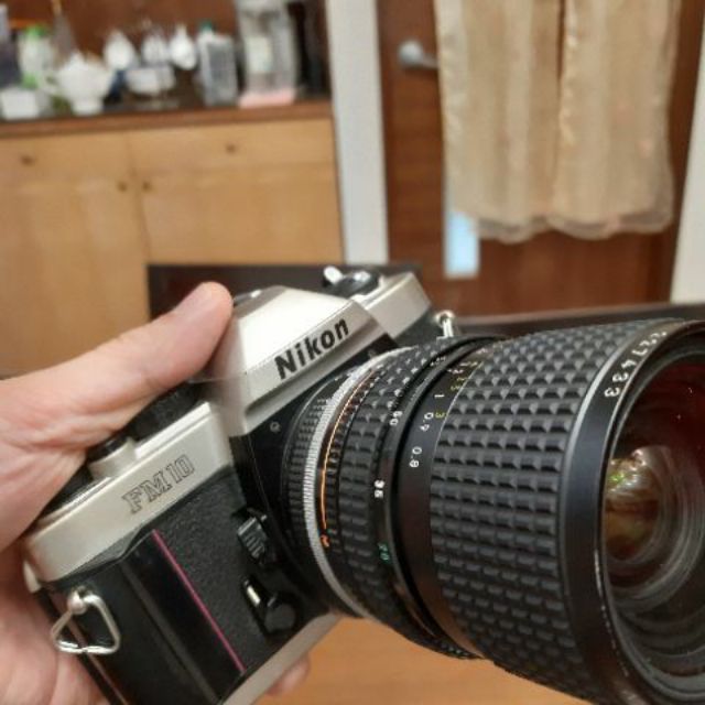 【售】剛保養過有重曝漂亮美機Nikon FM10 +28~85旅遊鏡