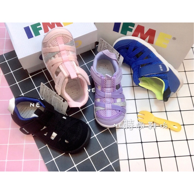 NE🔍 日本 IFME 機能童鞋。春夏水涼鞋 X 透氣童鞋。戲水鞋（預防扁平足、拇指外翻）