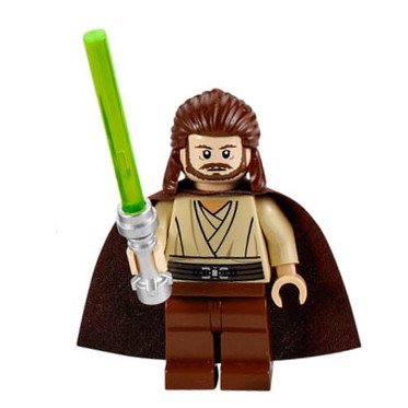 玩樂趣 LEGO樂高 7961 Qui-Gon Jinn 二手人偶(sw0322)