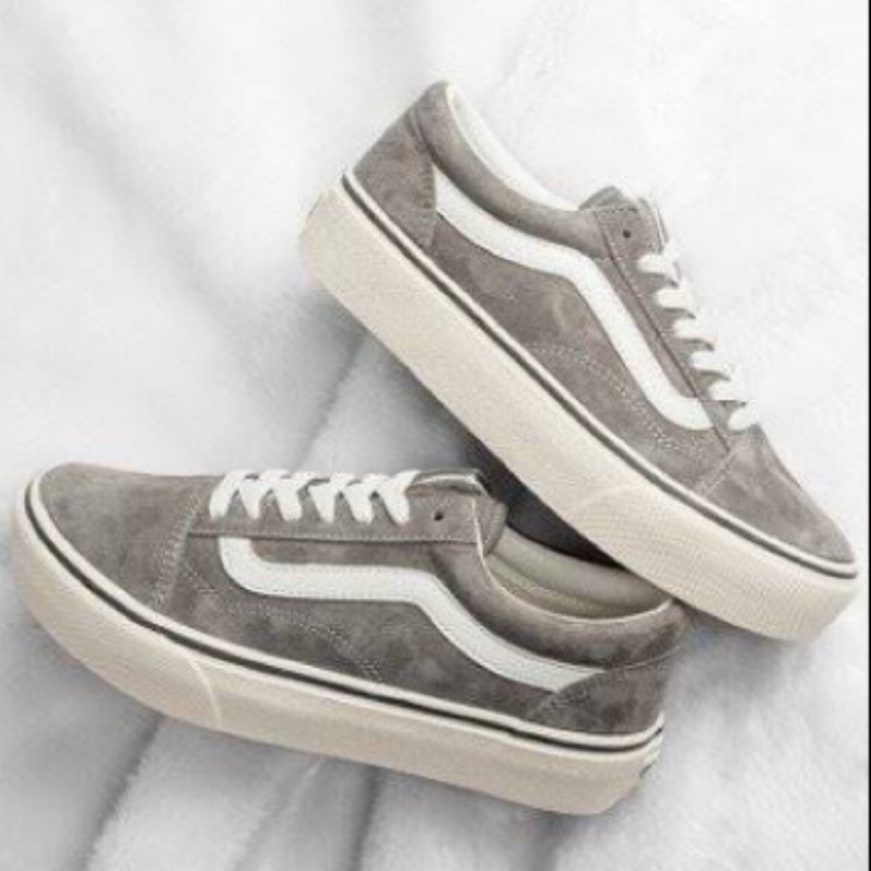 Vans Old Skool Platform 厚底 灰色