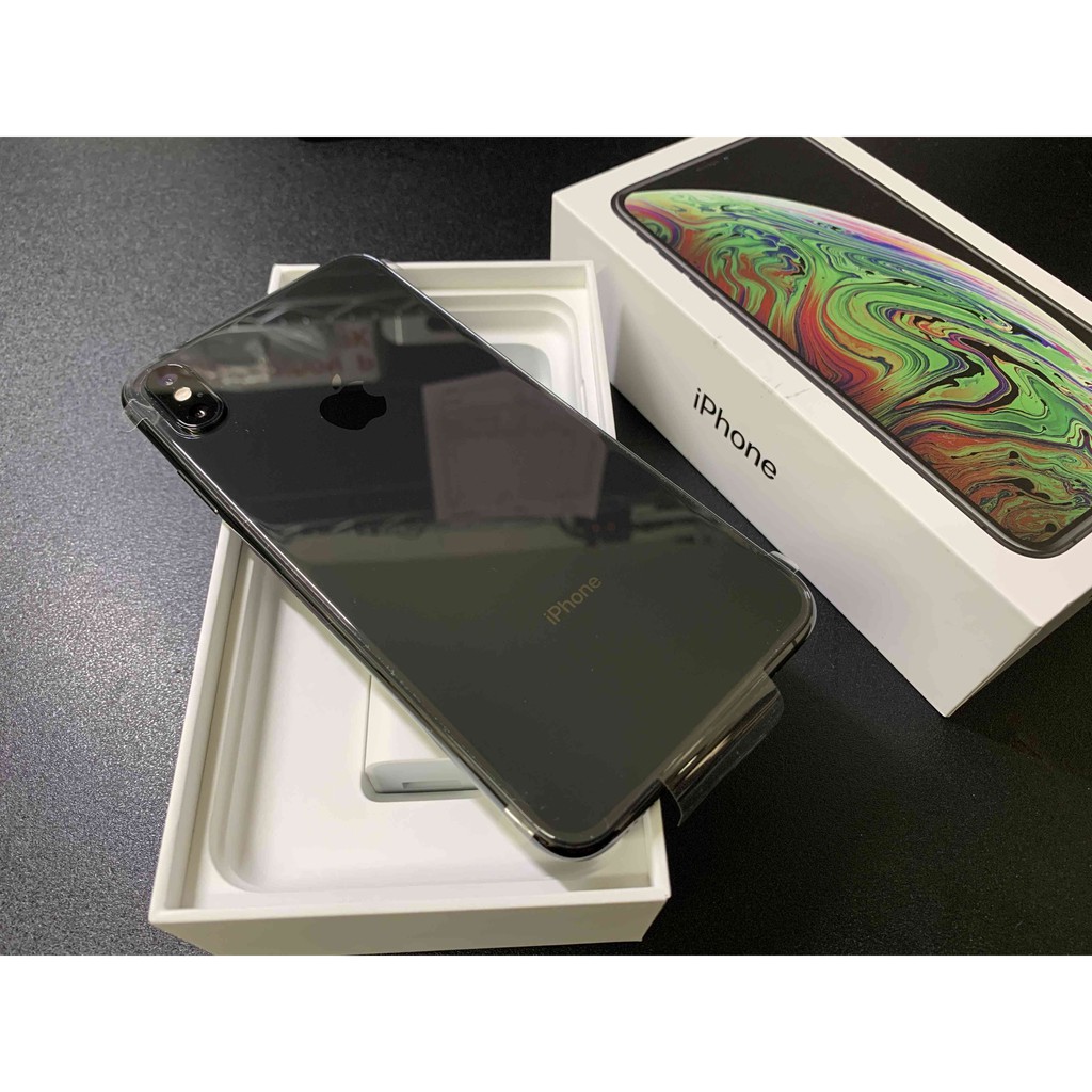 iPhoneXS Max 256G 灰色 極新 漂亮無傷 保固長 只要39500 !!!