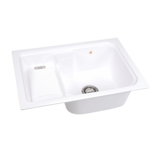 【IDEE】 W-701 亞特蘭人造石。人造石水槽。洗衣板。陽洗臺。洗衣臺。洗衣檯。洗衣槽。抗菌人造石 ~ 臺灣製