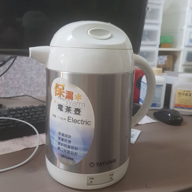 大同保溫電茶壺 保溫快煮壺 TMO-K100 1.4公升