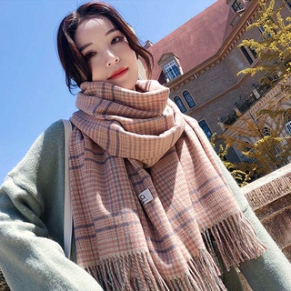 2021新款圍巾 冬季韓版 女英倫格子百搭圍脖 學生秋冬天披肩女