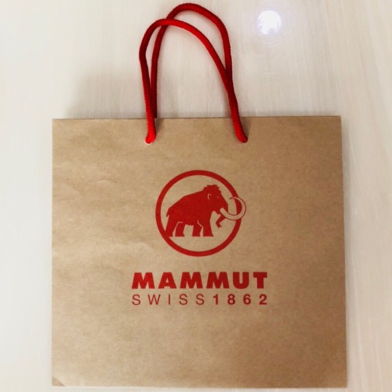 (現貨)MAMMUT紙袋 長毛象紙袋 MAMMUT提袋 長毛象提袋 紙袋 提袋 購物袋 長毛象購物袋 MAMMUT購物袋