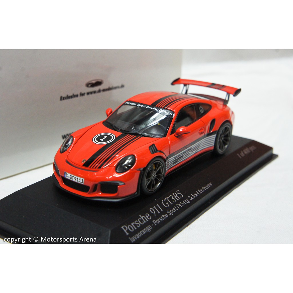 【超值特價】1:43 Minichamps Porsche 911 991 GT3 RS 2014 紅 ※限量※