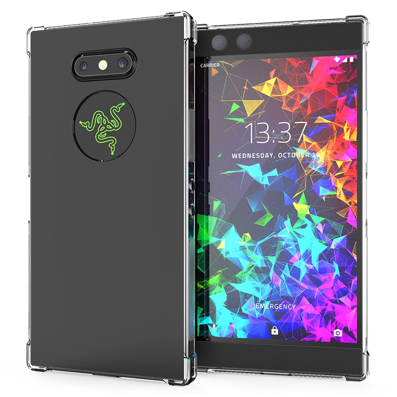 Razer Phone 2 / Razer Phone 柔軟透明水晶防震 TPU 保護套