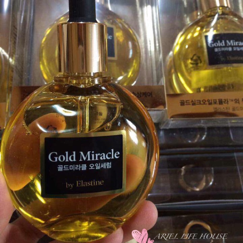 韓國代購 LG Gold Miracle 保溼黃金護髮精油香水髮油