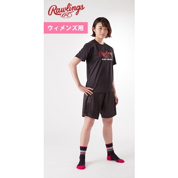 日本進口 RAWLINGS 女子壘球 女子棒球 機能訓練短褲 運動褲 (AOPW10S02)