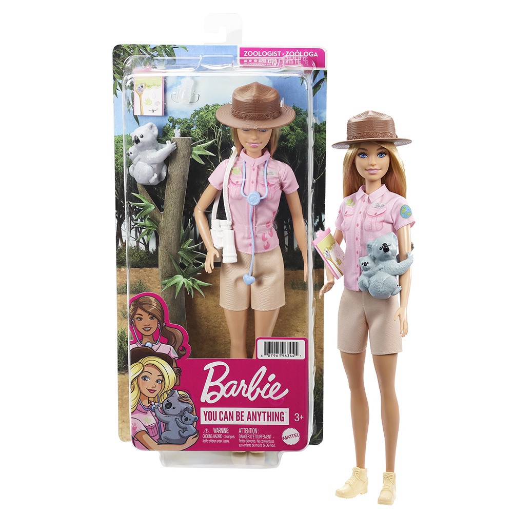 [TC玩具] 美泰兒 MATTEL Barbie 芭比 娃娃 動物學家 原價849 特價 | 蝦皮購物