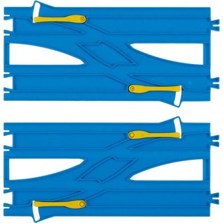 現貨 正版TAKARA TOMY PLARAIL 鐵道王國R-24 複線換線軌 火車配件 鐵路軌道