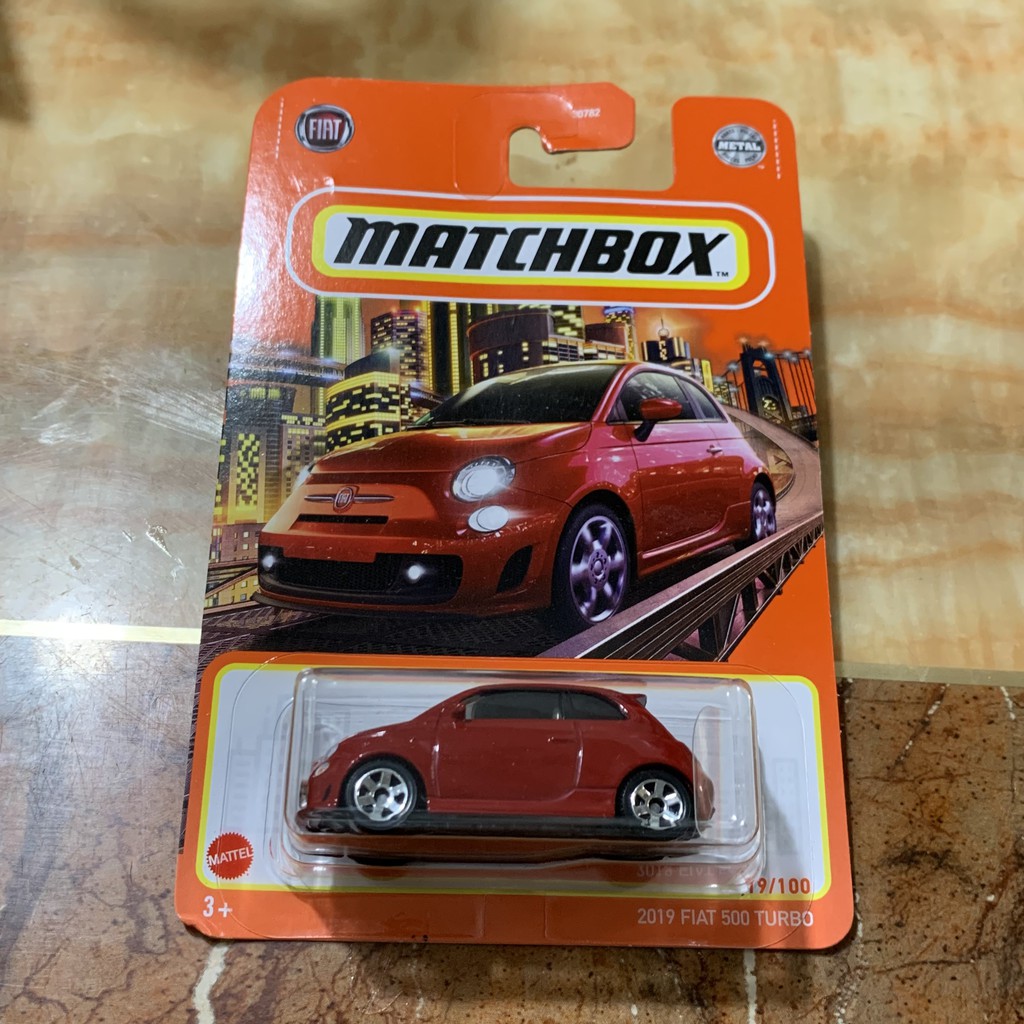 MATCHBOX 火柴盒小汽車 2019 FIAT 500 TURBO