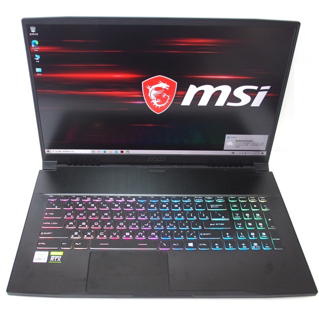 [崴勝3C] 極新保固中電競 微星 MSI GF75 17吋 i7-10750H 16G SSD 1TB RTX3060