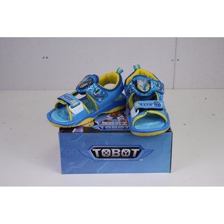 (正版現貨) 男童鞋 -機器戰士 TOBOT 運動涼鞋(藍17) 台灣製