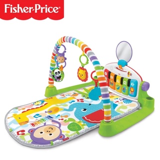 【Fisher-Price】 費雪 可愛動物鋼琴健身器(奇哥總代理，原廠公司貨)｜寶貝俏媽咪