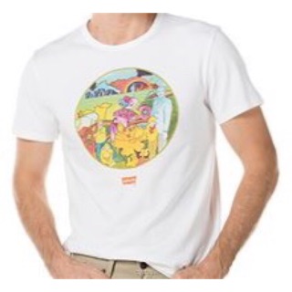 Levis 橘標 orange tab 米白色 Tee T-shirt T恤 (Levi's)
