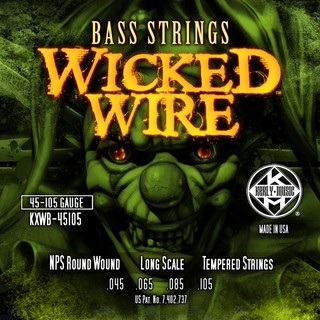 《方舟音樂》冰火弦 Kerly Strings 電貝斯4弦 Wicked Wire 45105