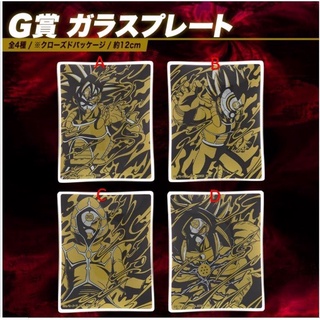 七龍珠 一番賞 SUPER DRAGONBALL HEROES 3rd MISSION G賞 玻璃盤 代理版