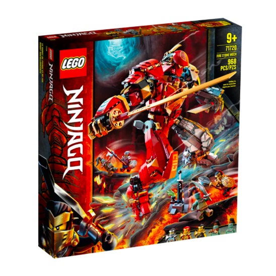 『現貨』LEGO 71720  Ninjago-火焰石機械人     盒組     【蛋樂寶】