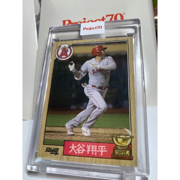 【和左345】大谷翔平 TOPPS 球員卡 Shohei Ohtani by Bobby Hundreds