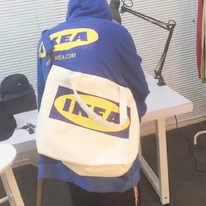 側背包 原宿風 IKEA 背包