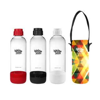 法國BubbleSoda 全自動氣泡水機專用1L水瓶(附專用外出保冷袋)