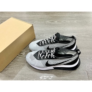 【Fashion SPLY】Nike Air Max Flyknit Racer 灰黑白 休閒鞋 DJ6106-002