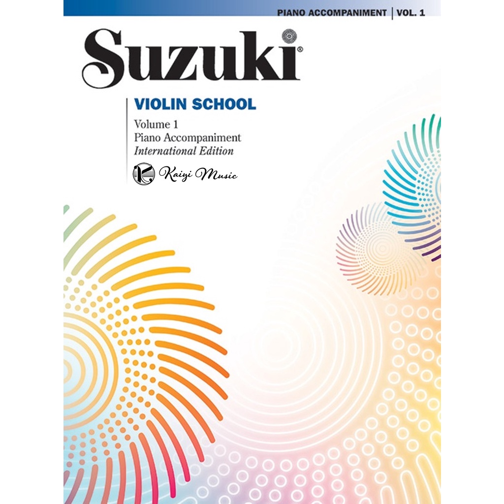 【凱翊︱AF】鈴木小提琴教本第1冊之〔鋼琴伴奏譜〕Suzuki Violin Vol.1 Piano Acc.
