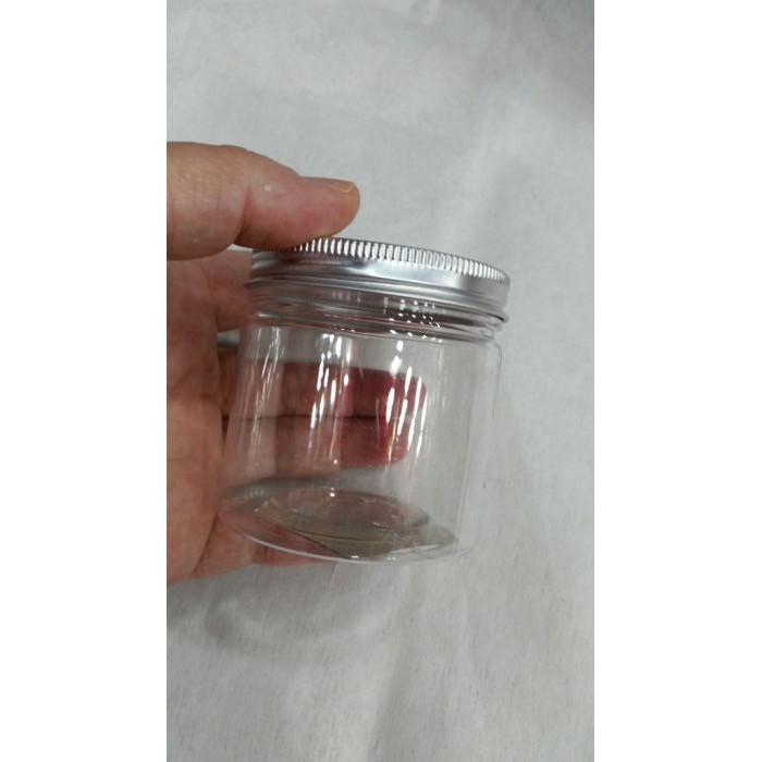 一個15元 6 5 6 5公分透明塑膠罐 鋁蓋塑膠瓶 蝦皮購物