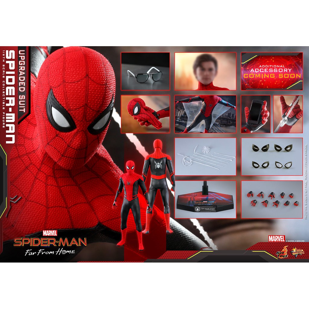 預購｜Hot Toys MMS542 蜘蛛人：離家日 蜘蛛人 升級戰衣款 Spider-Man Peter Parker