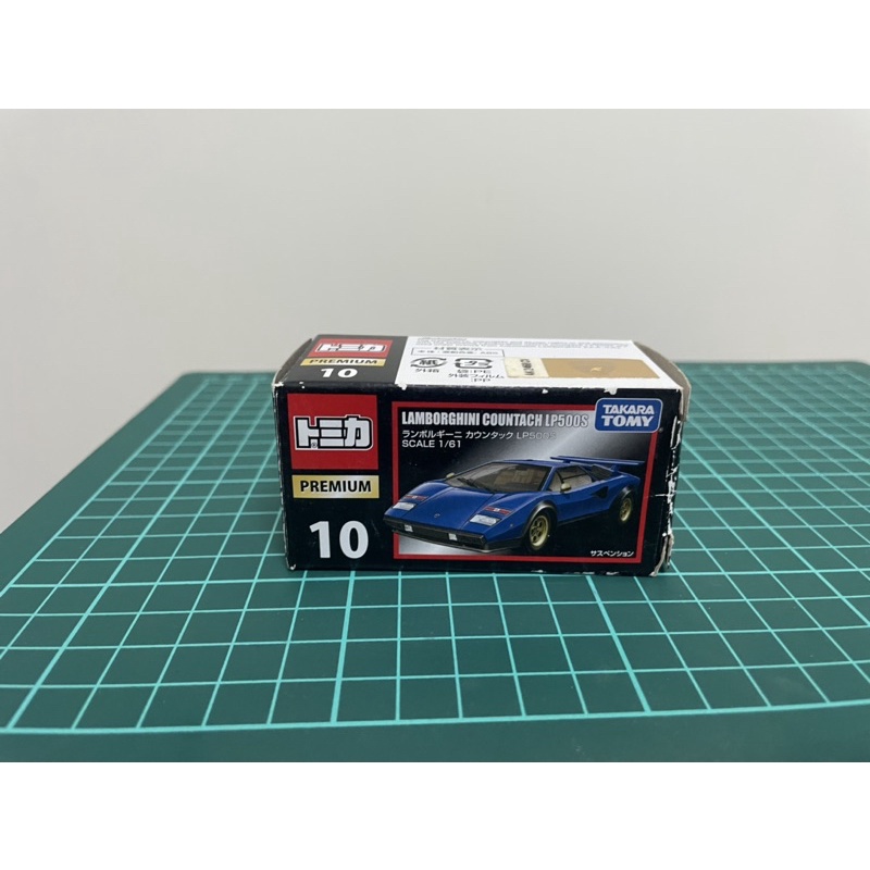 Tomica 多美 Premium 10  Lamborghini LP500 黑盒 藍寶堅尼 二手