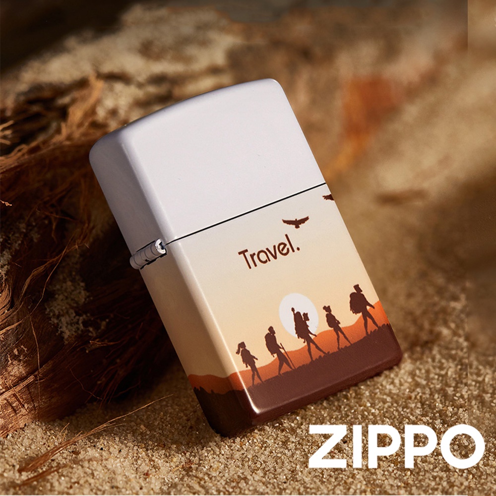 ZIPPO 悠然之境-邂逅之旅防風打火機 特別設計 現貨 限量 禮物 送禮 客製化 終身保固