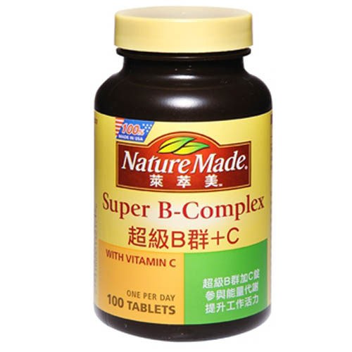 Nature Made萊萃美超級維生素B群+C(100入)超商付款取貨