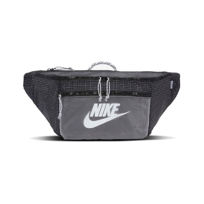 Nike Tech Hip Pack Bag 黑色 透明 格紋 大腰包 側背包 CV1411-010