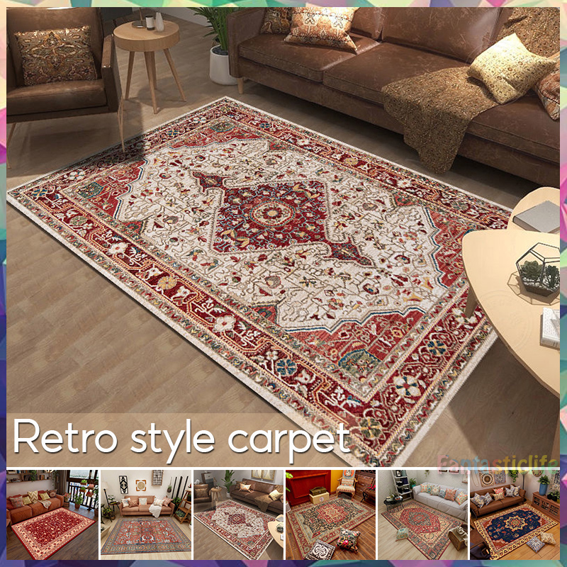 北歐風格地毯風格地毯水晶絨地毯易清潔家居裝飾地毯榻榻米客廳