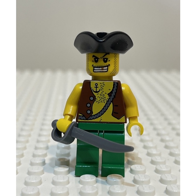 LEGO樂高 海盜系列 絕版 二手 6240海盜 人偶 徵兵