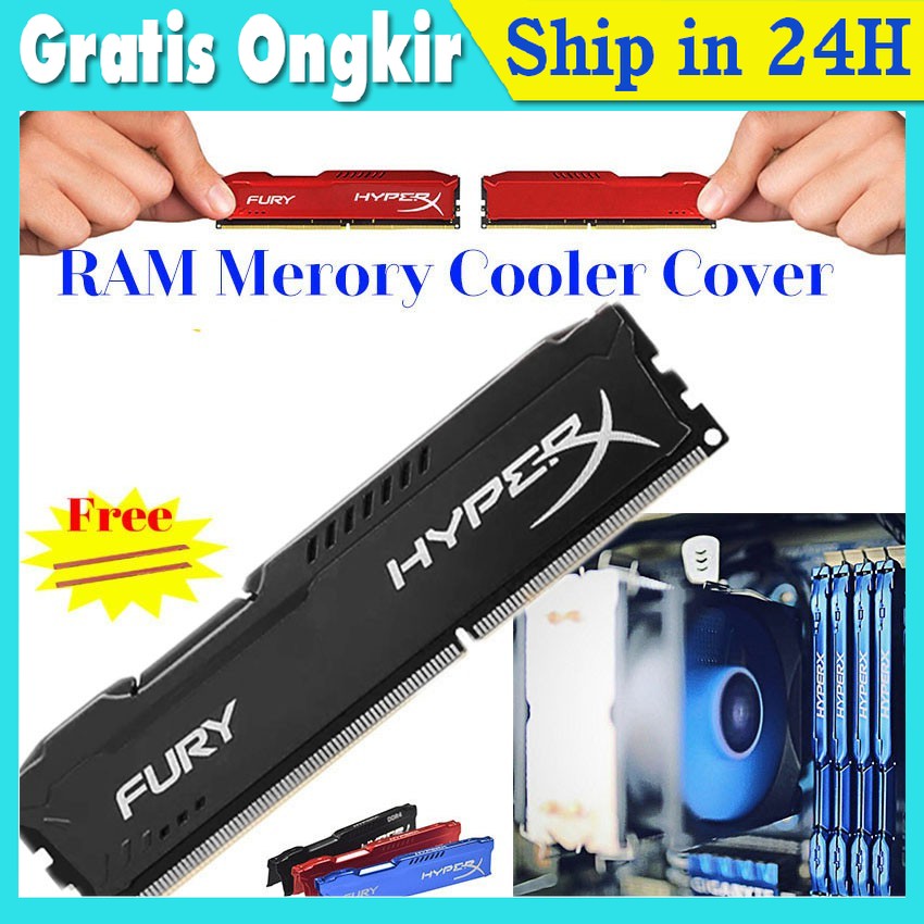 SAMSUNG 用於內存 Ram 電腦 PC DDR2 DDR3 DDR4 三星金士頓 Hynix 的散熱器冷卻散熱器